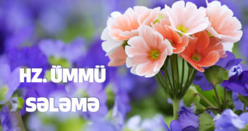 HƏZRƏT ÜMMÜ SƏLƏMƏ