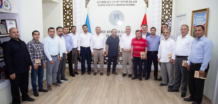 HACI ZEYNALABDİN TAĞIYEVİN HƏYATINA HƏSR EDİLMİŞ KITAB TƏQDİM EDİLDİ