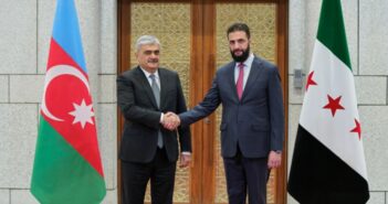 Azərbaycan Baş nazirinin müavini Suriyanın keçid dövrü Prezidenti ilə görüşüb