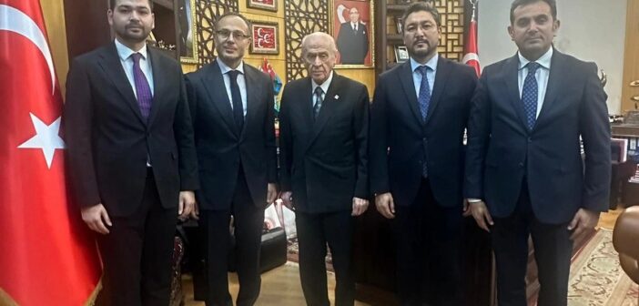 TÜRKPA BAŞ KATİBİ DÖVLƏT BAXÇALI İLƏ GÖRÜŞÜB