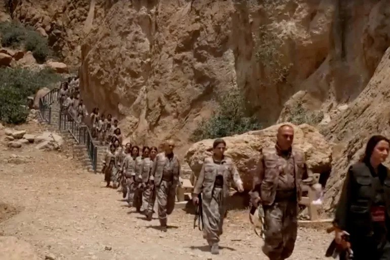 PKK Türkiyə ilə sərhəddəki düşərgə və mağaralardan da çıxacaq